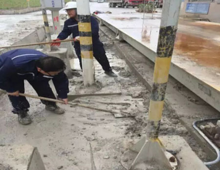 上门检修玉田公司地磅秤数据不稳